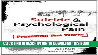 [PDF] Suicide   Psychological Pain: Prevention That Works Popular Online