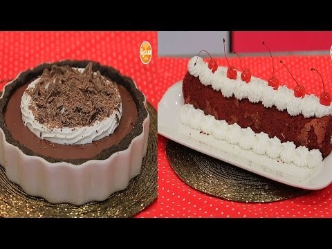 سويسرول الرد فيلفيت - تشيز كيك الشيكولاتة الألمانية | زعفران وفانيلا حلقة كاملة
