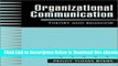 [Reads] Organizational Communication: Theory and Behavior Online Ebook