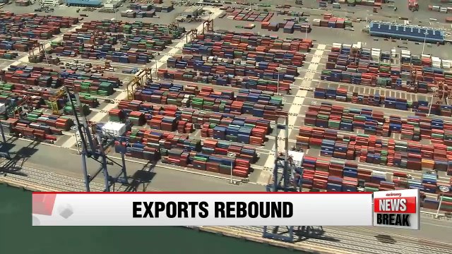Korea's exports rise for first time in 20 months