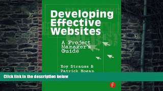 Big Deals  Developing Effective Websites: A Project Manager s Guide  Best Seller Books Best Seller