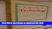 Read A History of Technology, Vol. 2: The Mediterranean Civilizations and the Middle Ages, c.700