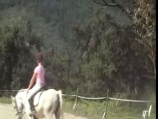 Ines du Barry et Emilie en dressage
