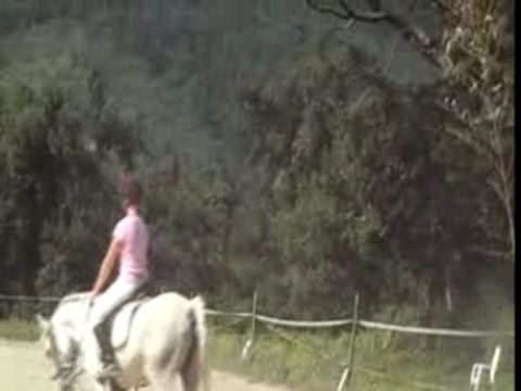 Ines du Barry et Emilie en dressage