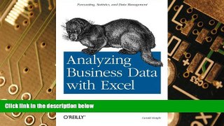 Big Deals  Analyzing Business Data with Excel  Best Seller Books Most Wanted