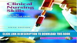 [PDF] Clinical Nursing Skills: Basic to Advanced (6th Edition) Full Online