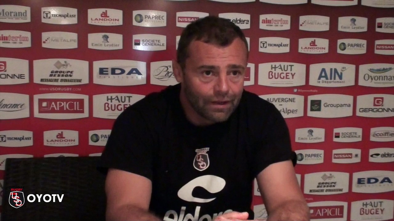 Point presse avant Béziers / Oyonnax - 2ème journée ProD2