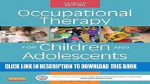 [PDF] Occupational Therapy for Children and Adolescents, 7e (Case Review) Popular Online