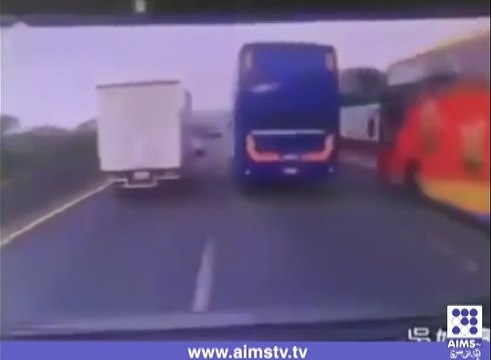 تیز رفتاری کے باعث پیش آنے والا خطرناک حادثہ