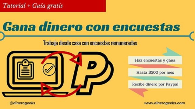 Gana dinero con encuestas gratuitas | Guía PDF gratis
