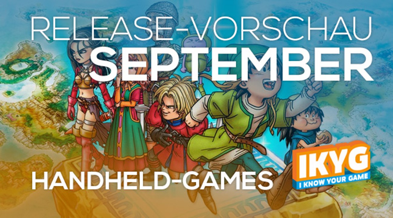 Games-Release-Vorschau - September 2016 - Handheld // powered by Konsolenschnäppchen.de