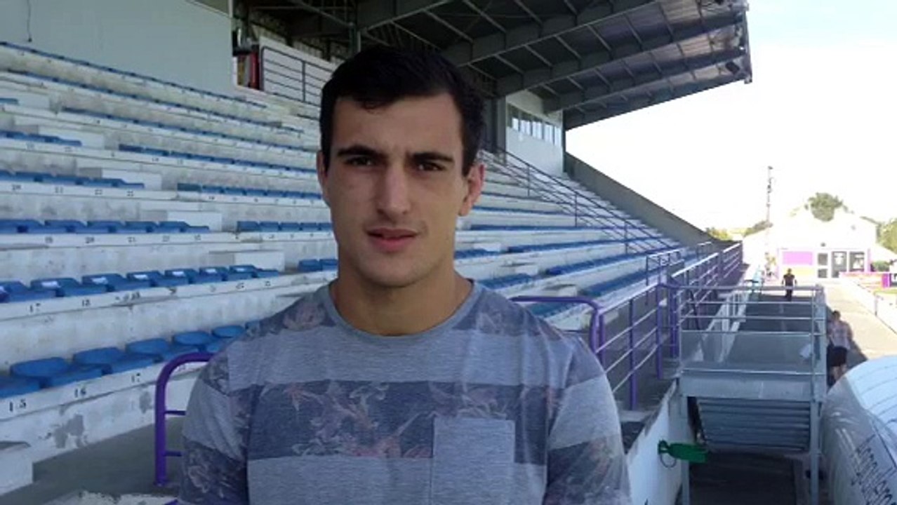 Paulin Riva avant le match contre Vannes (Images Romain Chabat)