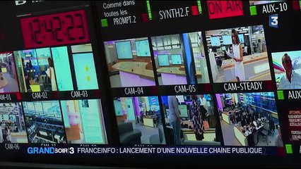Franceinfo, lancement d'une nouvelle chaîne publique  sur le canal 27.