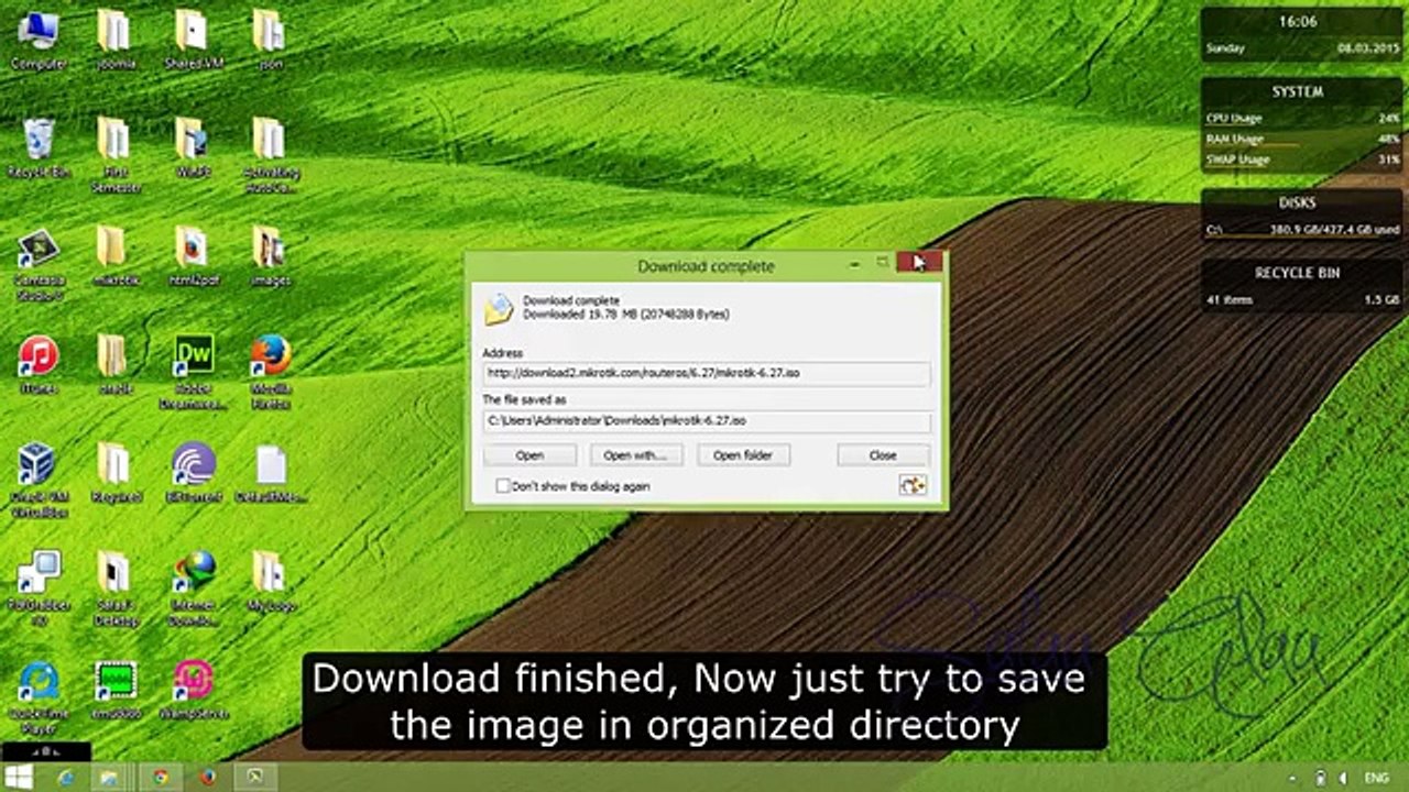MikroTik Download & Install it - YouTube
