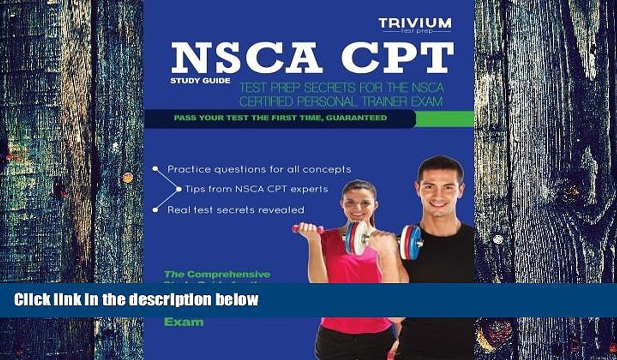 Big Deals  NSCA CPT Study Guide: Test Prep Secrets for the NSCA Certified Personal Trainer Exam
