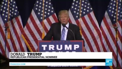 US - Donald Trump gives key-speech on immigration, vows "Mexico will pay for the wall"