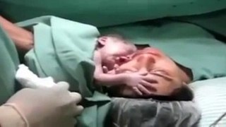 Crying Infant Gives new Life to Mother