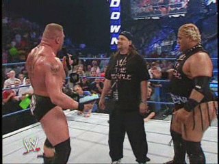 Rikishi stinkfaces Frank