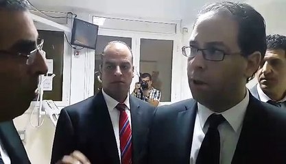 La visite du chef de gouvernement à l hopital régional de Kasserine
