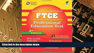 Big Deals  FTCE Professional Education Test (REA) Florida Teacher Certification Examination  Free