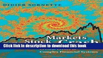 PDF Why Stock Markets Crash: Critical Events in Complex Financial Systems  Ebook Free