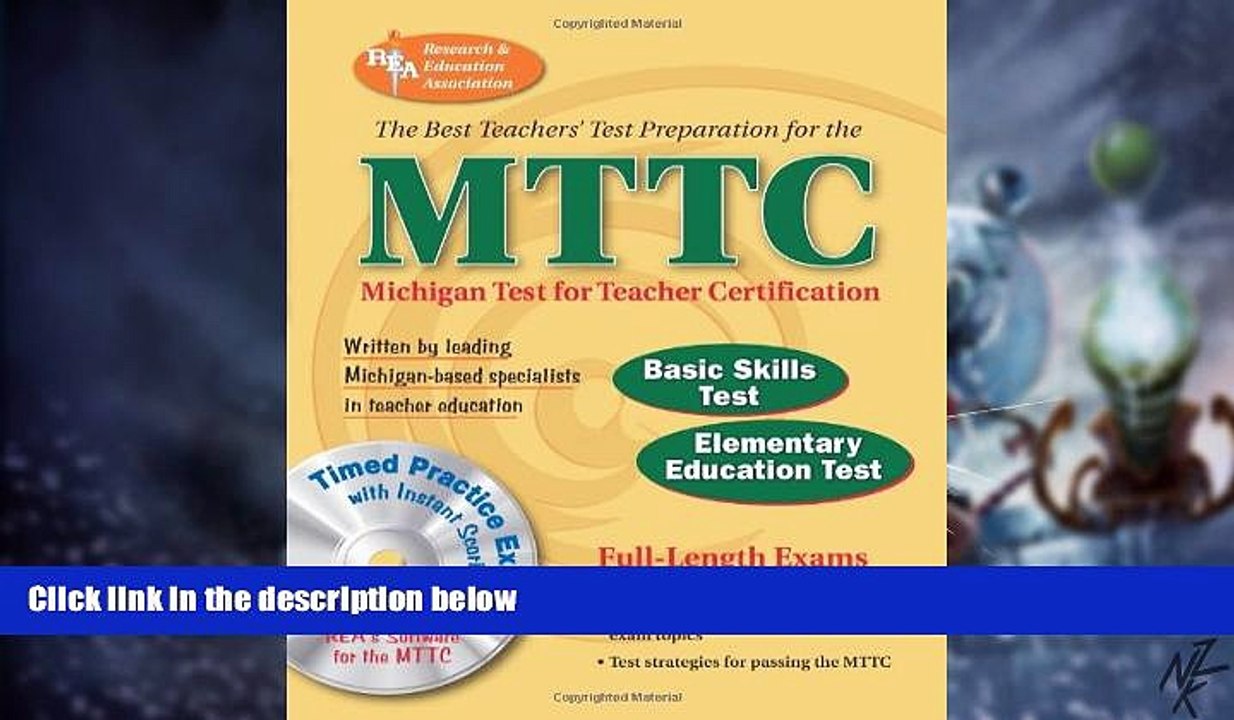 Big Deals  MTTC - Basic Skills   Elementary Education Tests w/CD-ROM (MTTC Teacher Certification