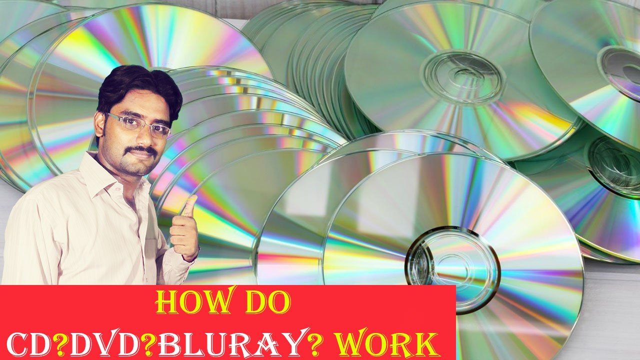 How Do CDs,DVDs,BluRays Work | Explained in [Hindi/Urdu]