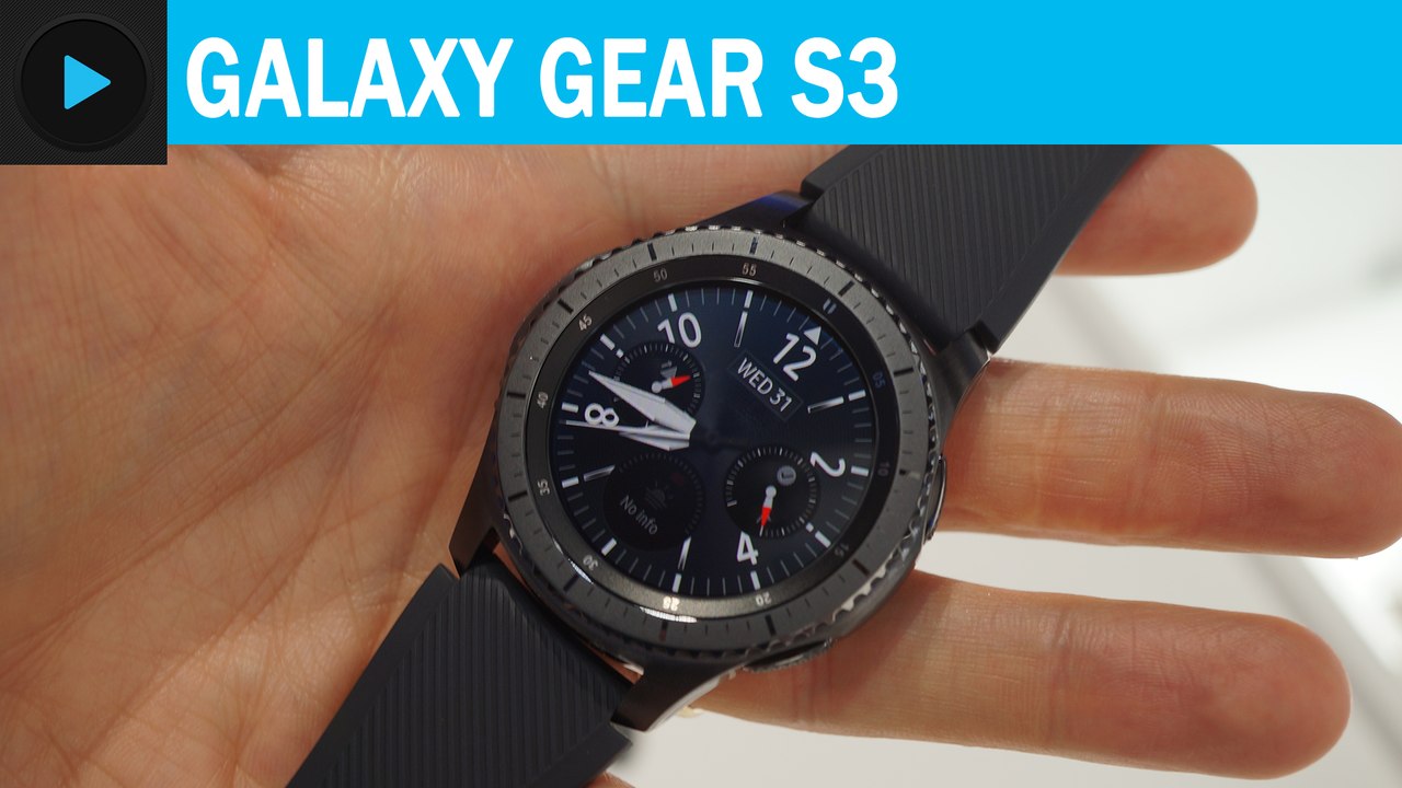 Prise en main de la Galaxy Gear S3