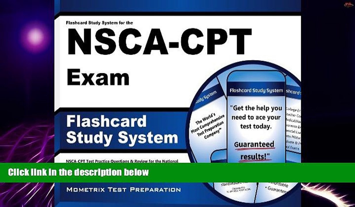 Big Deals  Flashcard Study System for the NSCA-CPT Exam: NSCA-CPT Test Practice Questions   Review