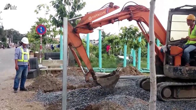 Thi công hàng rào công trình Quận 8, Tp.HCM