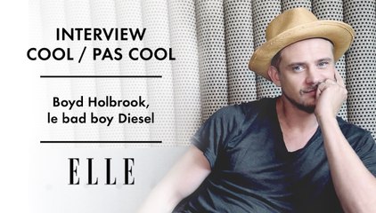 L’interview cool/pas cool de Boyd Holbrook pour ELLE
