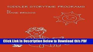 [Read] Toddler Storytime Programs Free Books