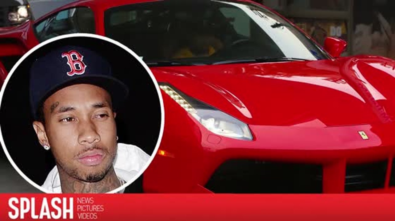 Tygas ferrari wurde von einem sachpfänder mitgenommen