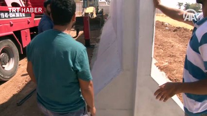 'Suriye sınırı modüler duvarla daha güvenli olacak'
