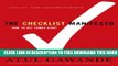 [PDF] The Checklist Manifesto: How to Get Things Right Full Colection