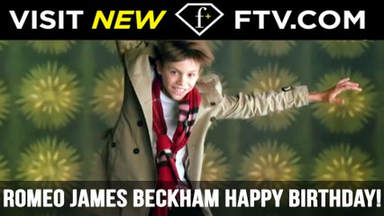 Romeo James Beckham Happy Birthday! - 1 Sep | FTV.com