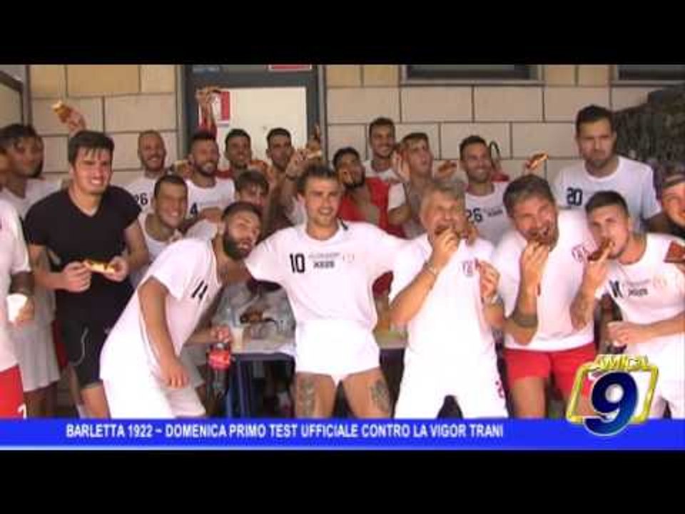 Barletta 1922 | Domenica primo test contro la Vigor Trani