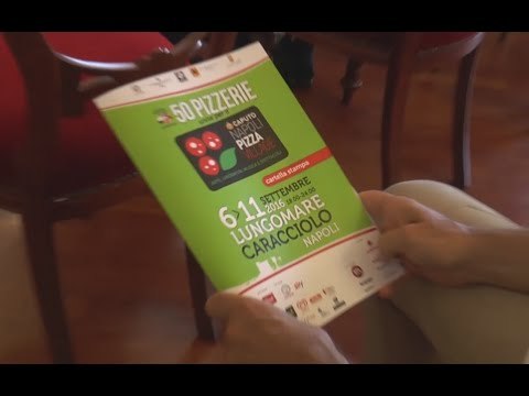 Napoli - Presentata l'edizione 2016 del ''Napoli pizza village'' (31.08.16)