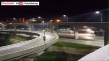 Phase 3 chowk hayatabad peshawar beautiful bridge view at night