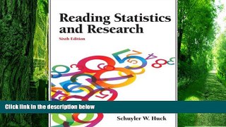 Must Have PDF  Reading Statistics and Research (6th Edition)  Free Full Read Best Seller