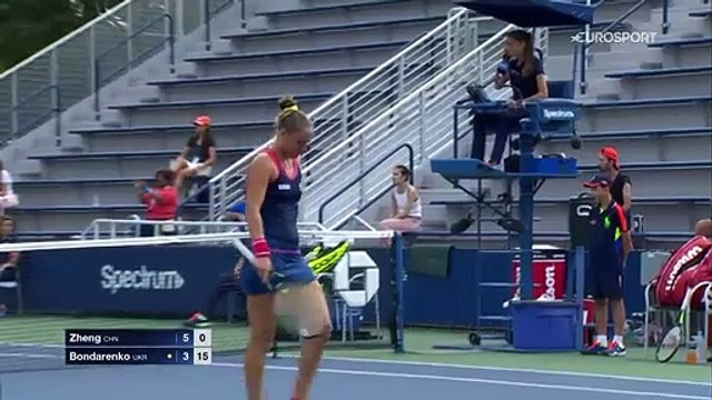 ABD Açık: Saisai Zheng - Kateryna Bondarenko (Özet)