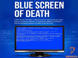 Blue Screen Error - DigitalBulls