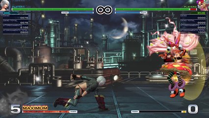 THE KING OF FIGHTERS XIV Angel trainnig