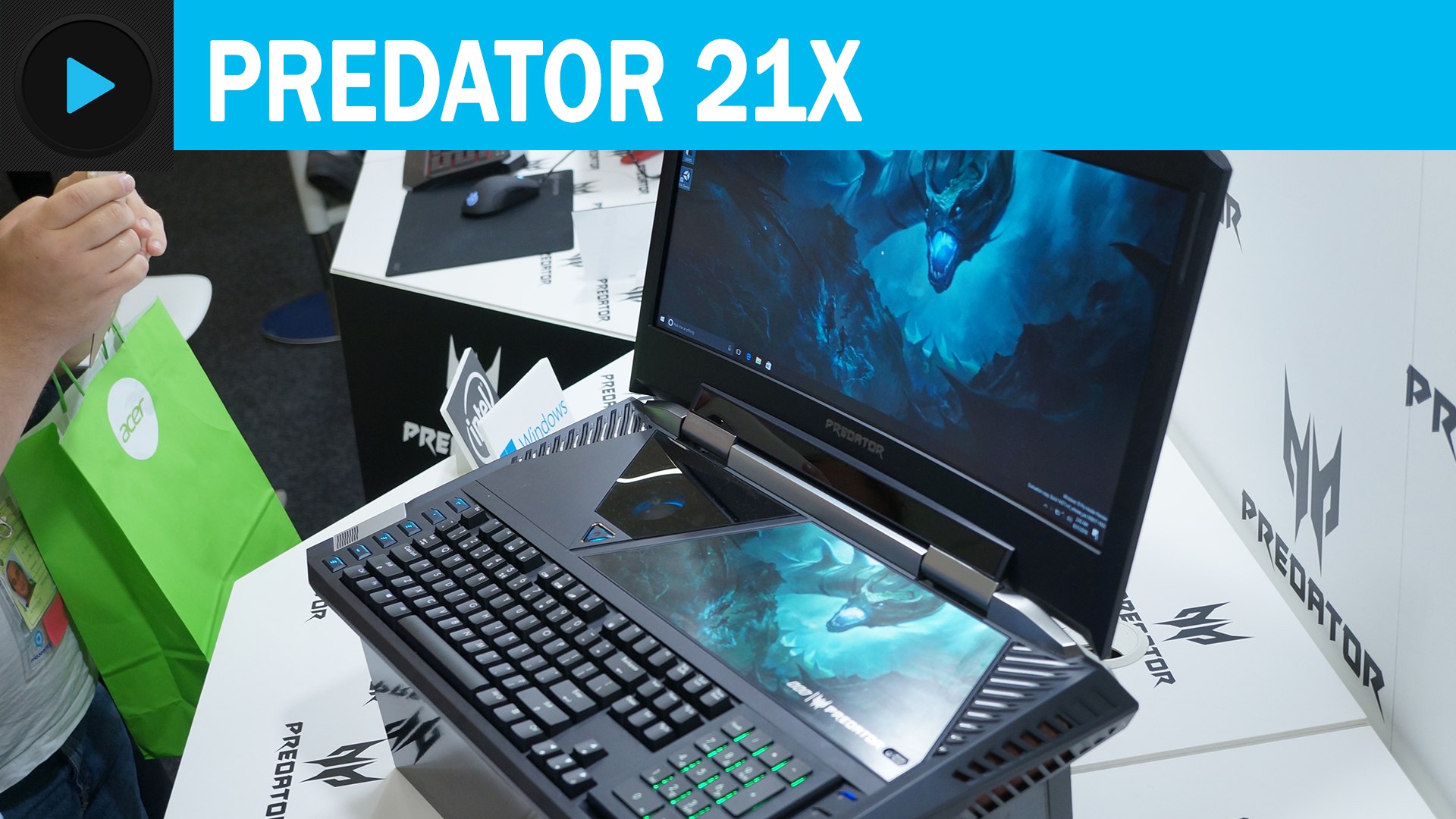 Prise en main du Acer Predator 21x - Vidéo Dailymotion