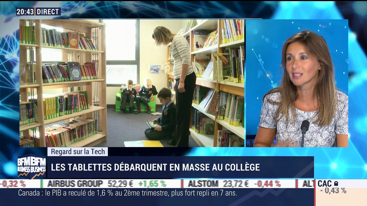 Regard sur la Tech: Les tablettes débarquent en masse au collège - 31/08
