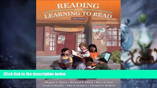 Big Deals  Reading and Learning to Read (8th Edition)  Best Seller Books Best Seller