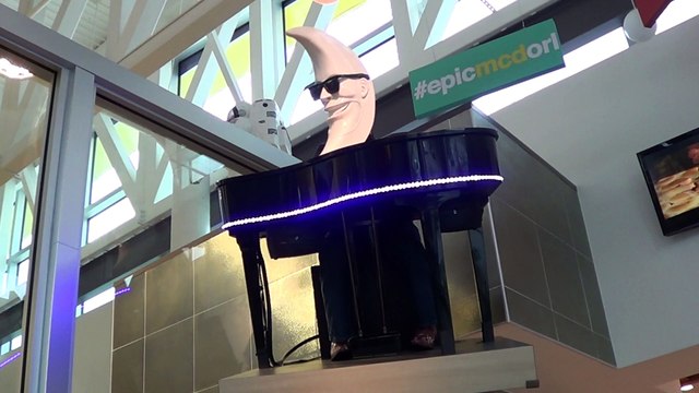 Mac Tonight at the World's Largest Mcdonalds in Orlando, Florida