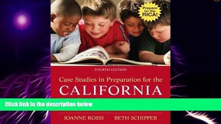 Big Deals  Case Studies in Preparation for the California Reading Competency Test (4th Edition)