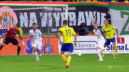 7. kolejka LOTTO EKSTRAKLASY: Arka Gdynia 1:1 KGHM Zagłębie Lubin