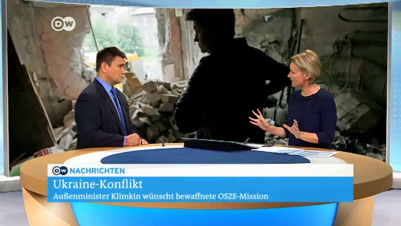 Klimkin: Russland verletzt Minsker Abkommen | DW Nachrichten